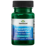 Astaxantín a zeaxanthin 60 gélové kapsuly