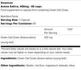 Avena sativa 400 mg 60 kapsuly