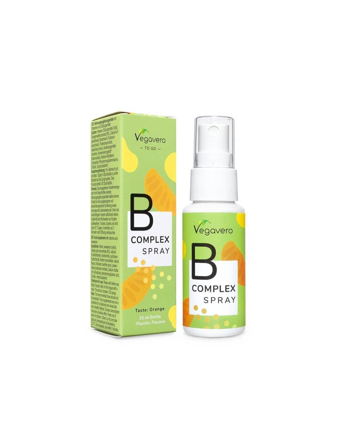 B Complex/ Vitamín B komplex/ Ústny sprej, 25 ml, 100% Vegan <tc>Vegavero</tc>