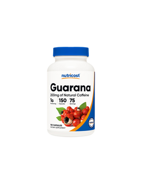 Weight reduction - Guarana, 500 mg/150 capsules Nutricost - Nutra Best Europe