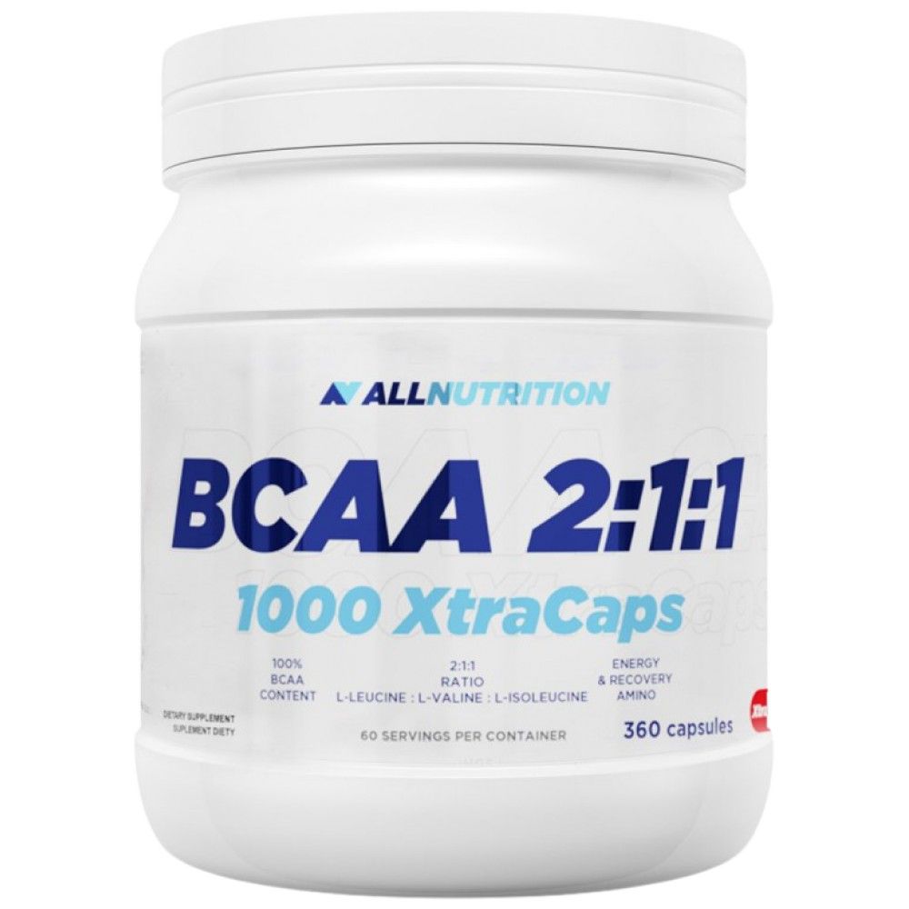 BCAA 2: 1: 1 1 000 XTRACAP - 360 kapsúl