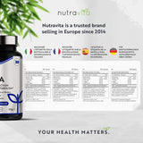 BCAA (2:1:1) s vitamínmi B6 a B12 - 180 Vcapsules. <tc>Nutravita</tc>