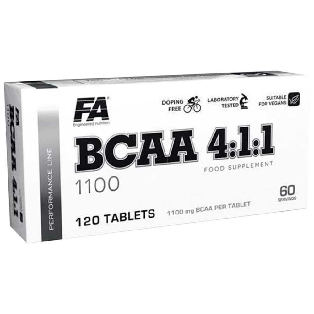 BCAA 4: 1: 1 1100 - 120 tablety