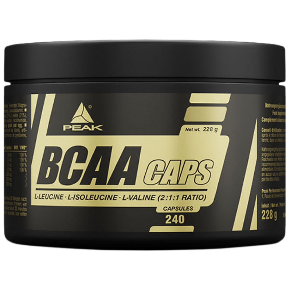Čiapky BCAA - 240 kapsúl