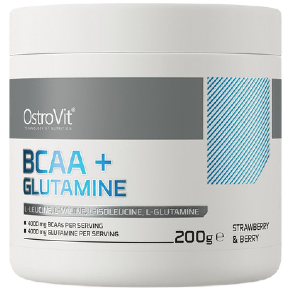 BCAA + glutamínový prášok - 200 gramov