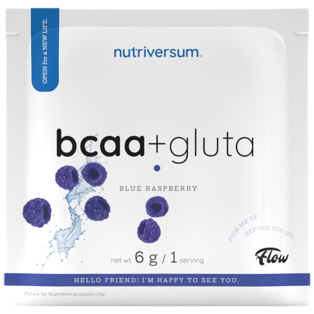 BCAA + gluta prášok Prietok - 6 gramov