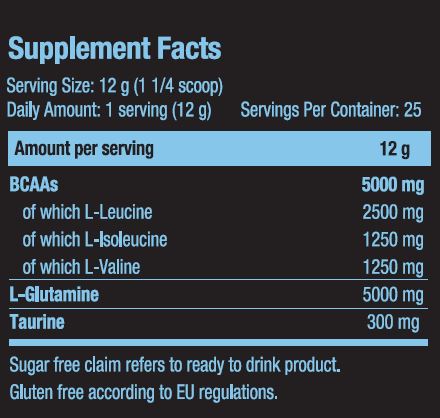 BCAA+glutamín xpress 0,300 kg