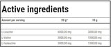 BCAA Vysoká rýchlosť Rozpustná matica BCAA - 500 gramov