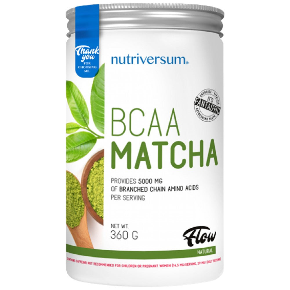 BCAA Matcha | BCAA 2: 1: 1 s čajom matcha - 360 gramov