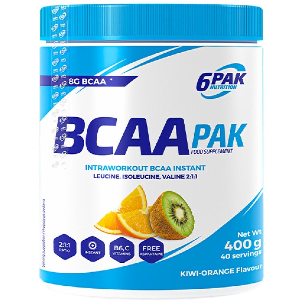 BCAA PAK 2: 1: 1 Instant - 400 gramov