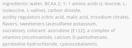 Power nápoj BCAA - 250 ml