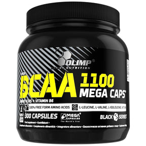 BCAA Mega Caps 1100 - 300 capsules - Nutra Best Europe