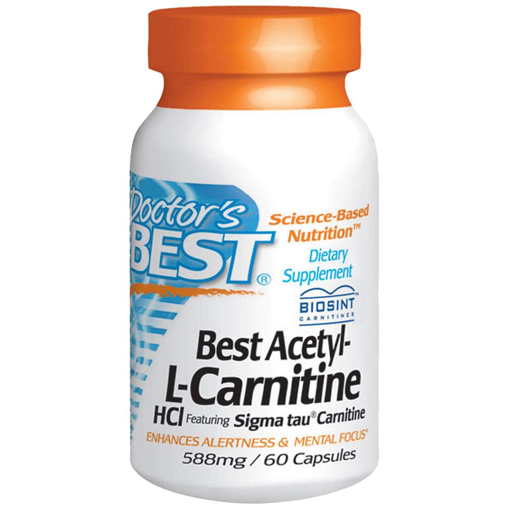 Najlepšie acetyl-L-karnitín 500 mg-60 kapsúl