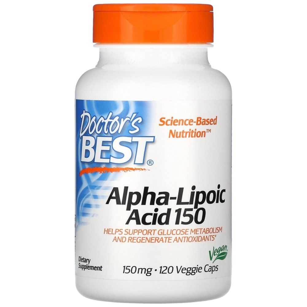 Najlepšia kyselina alfa -lipoová 150 mg - 120 kapsúl