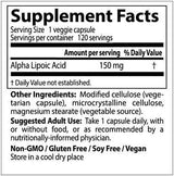 Najlepšia kyselina alfa -lipoová 150 mg - 120 kapsúl