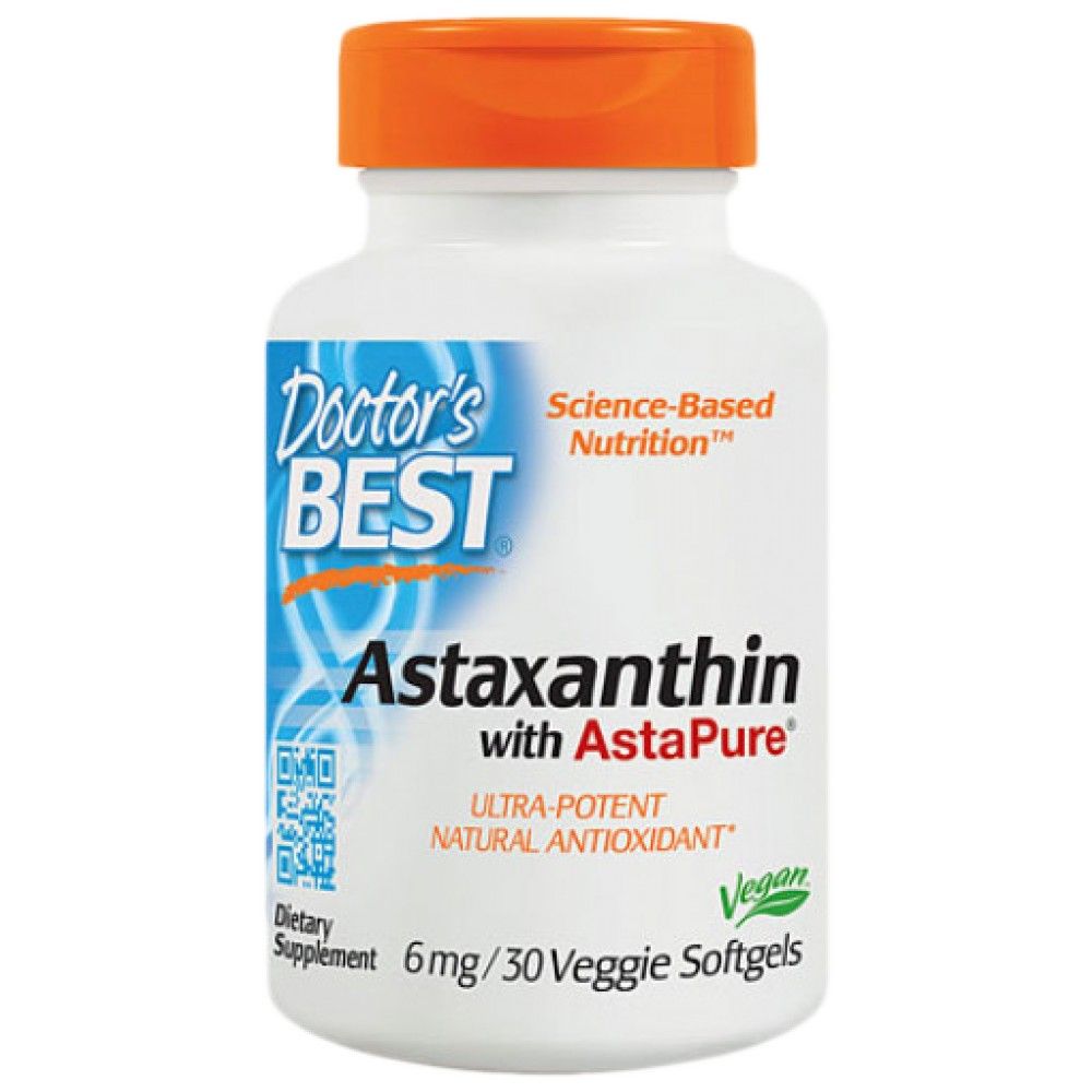 Najlepšie astaxantín 6 mg - 30 gélových kapsúl