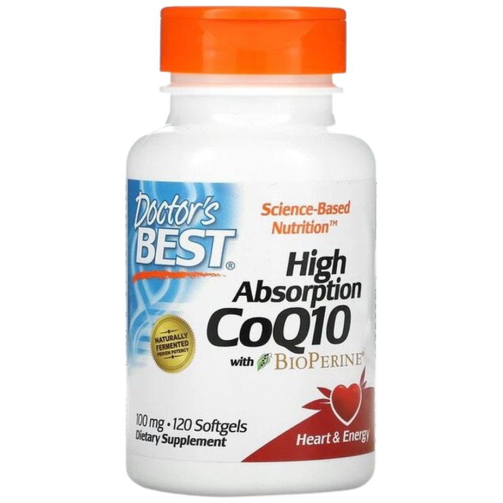 Najlepšie COQ10 s bioperínom 100 mg - 120 gélových kapsúl