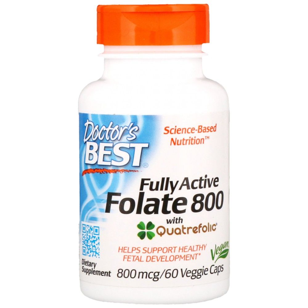 Najlepšie plne aktívne folát 800 mcg - 60 kapsúl