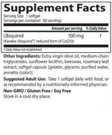 Najlepšie ubiquinol Kaneka QH 100 mg - 60 gélových kapsúl