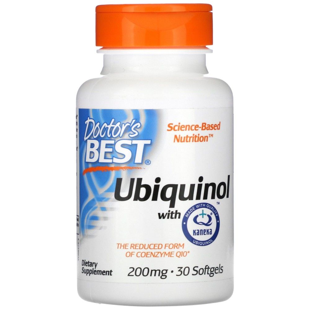 Najlepšie ubiquinol Kaneka QH 200 mg - 30 gélových kapsúl