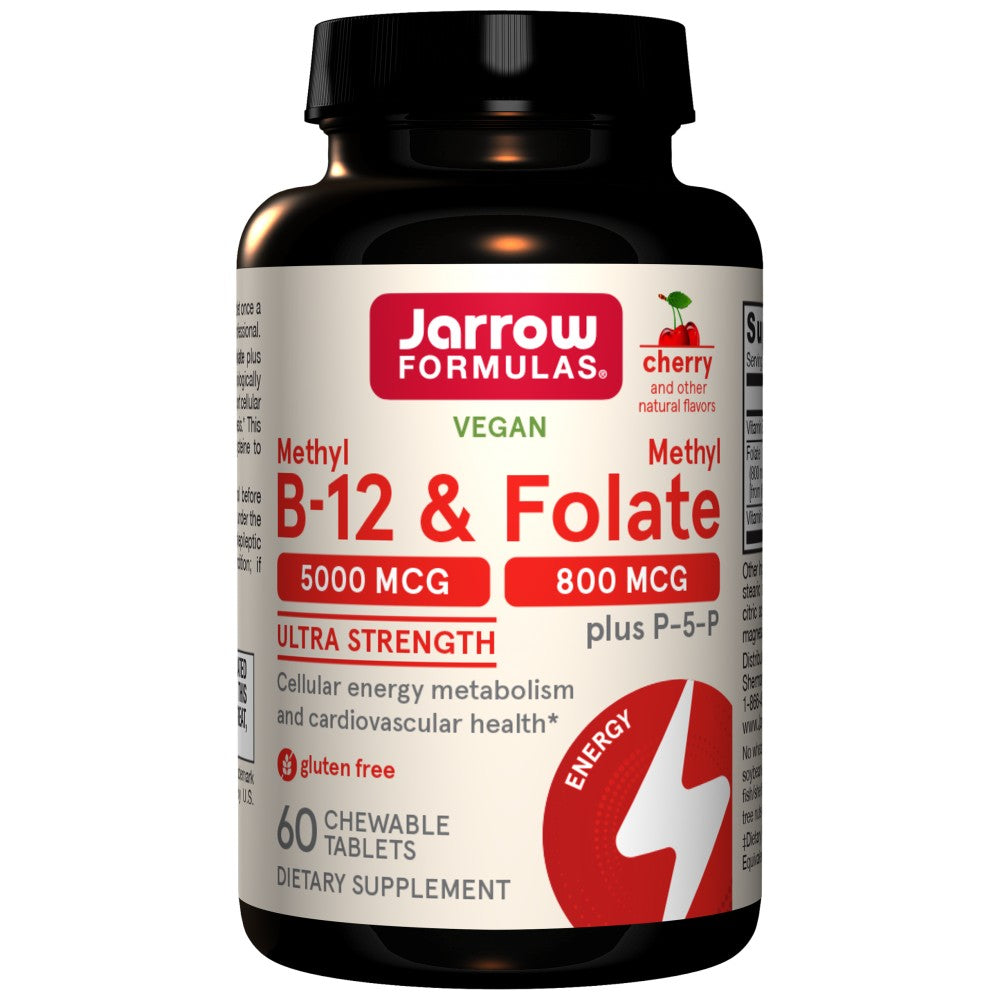 Metyl B -12 5000 mcg a metylový folát 800 mcg - 60 sublingválnych tabliet
