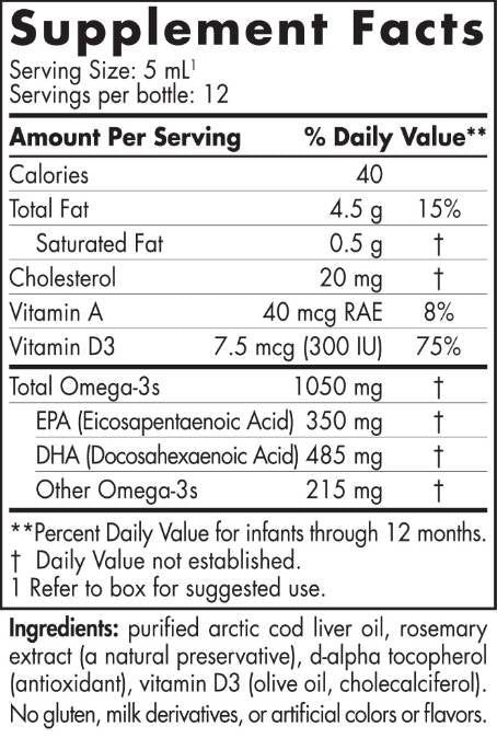 DEA'S DHA | 1050 mg omega -3 s vitamínom D - 60 ml