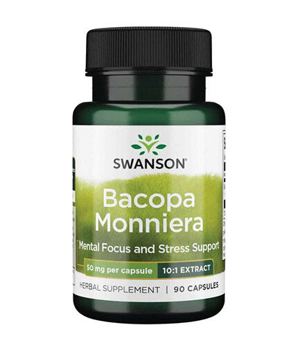 Bacopa Monniera 10: 1 extrakt 50 mg - 90 kapsúl