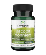 Bacopa Monniera 10: 1 extrakt 50 mg - 90 kapsúl