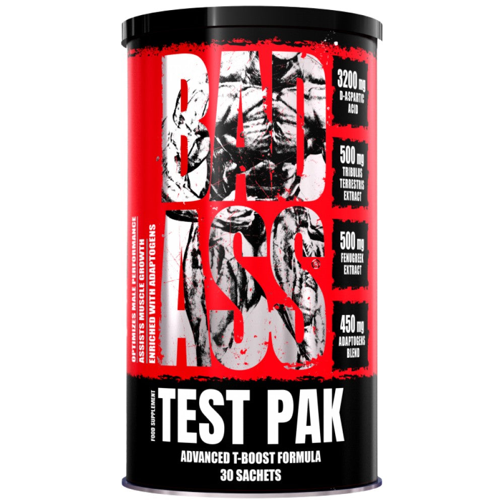<tc>BAD ASS</tc> Test Pak | Pokročilá receptúra ​​T-Boost – 30 paketov
