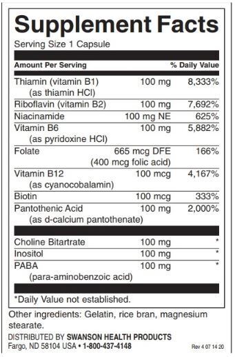 Komplex Balance B -100 - vysoká účinnosť / 300 čiapky - 0