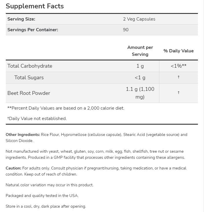 Koreň repy 550 mg - 180 kapsúl