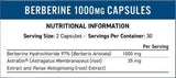 Berberine 1000 mg s astragínom - 60 kapsúl