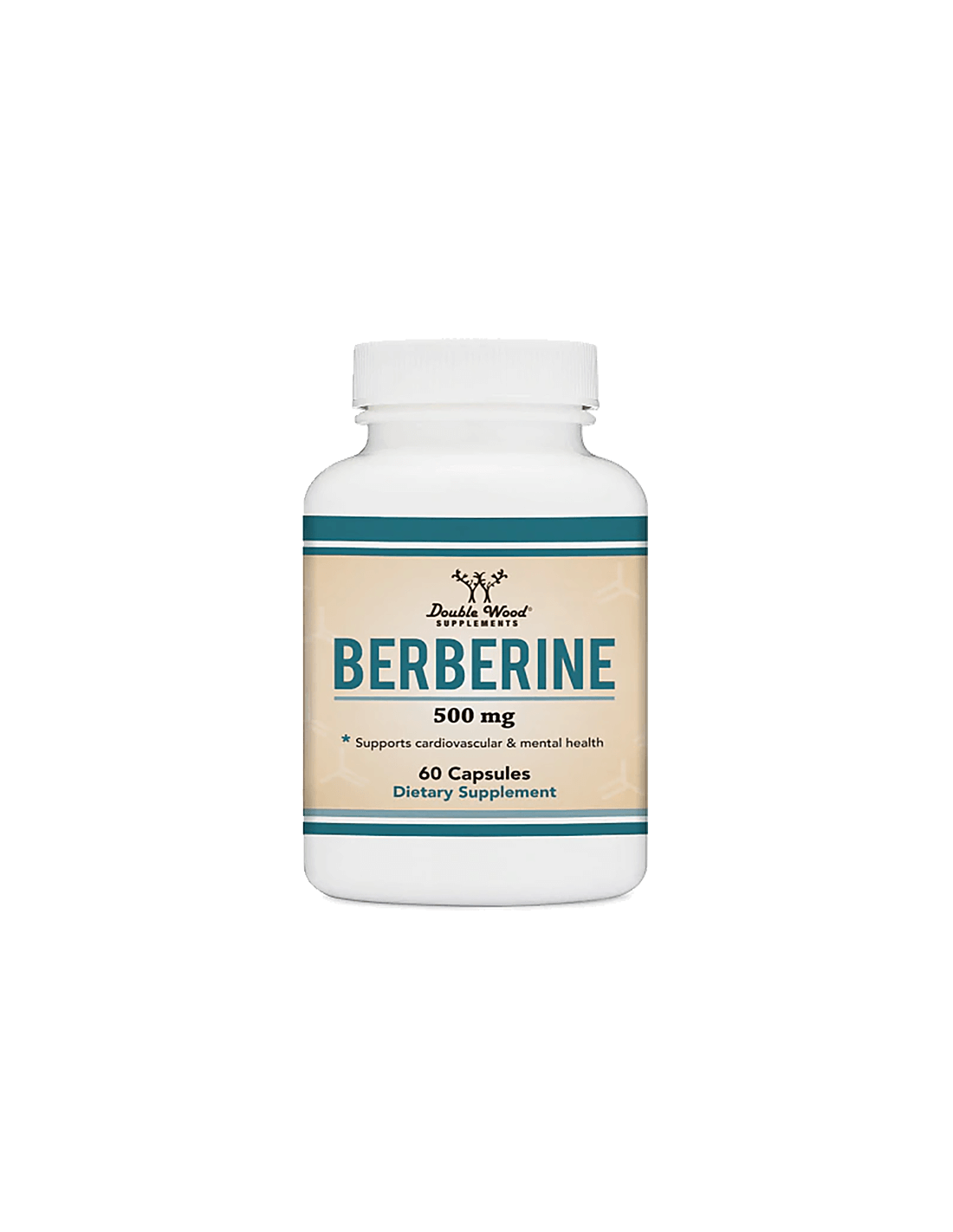 Berberine - Berberine (kontrola krvného cukru a cholesterolu), 60 kapsúl <tc>Double Wood</tc>