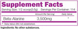 Beta -alanín 3500 mg - 400 gramov