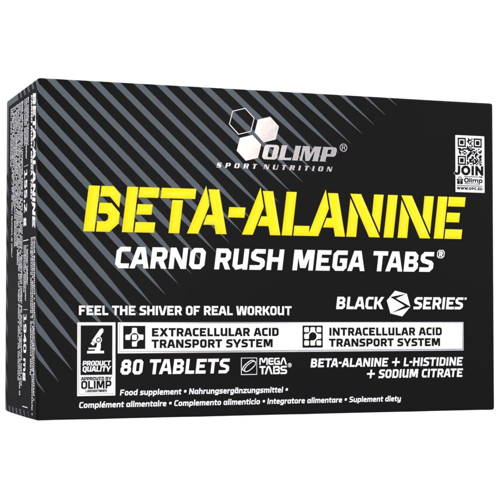 Beta -alanín Carno Rush - 80 tabliet