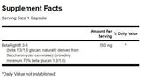 Betaright beta glucans 250 mg - 60 kapsúl