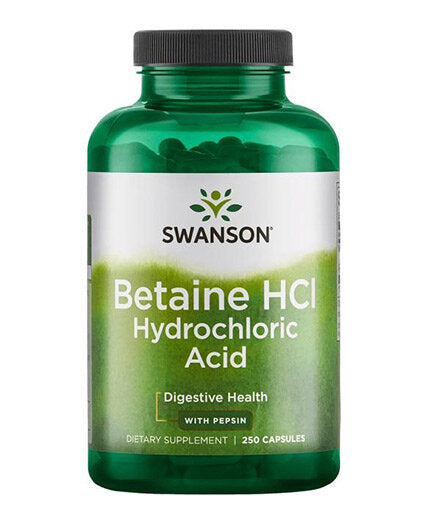 Betaine HCl kyselina chlorovodíková s pepsínom - 250 kapsúl