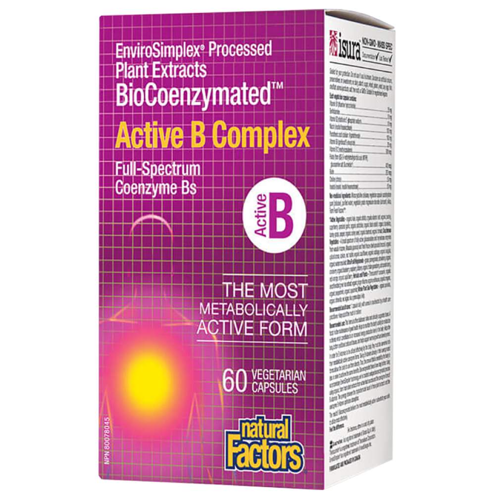 Biocoenzýmovaný aktívny komplex B - 60 kapsúl