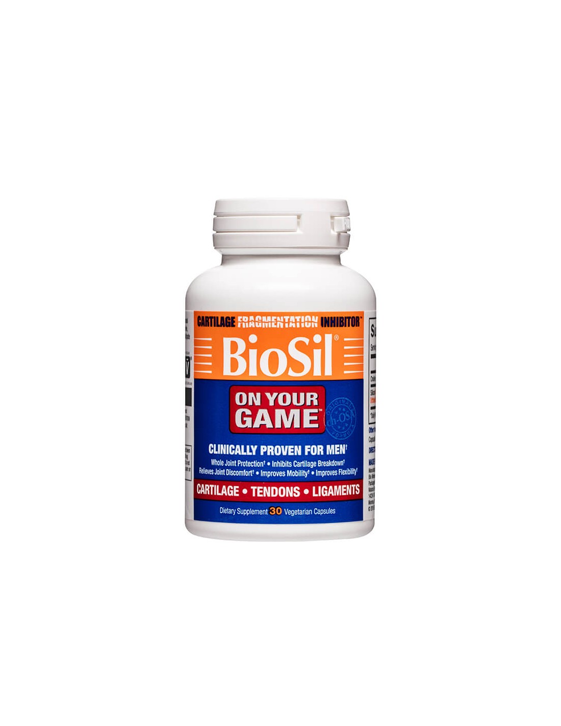 BioSil On Your Game, 30 kapsúl <tc>Natural Factors</tc>