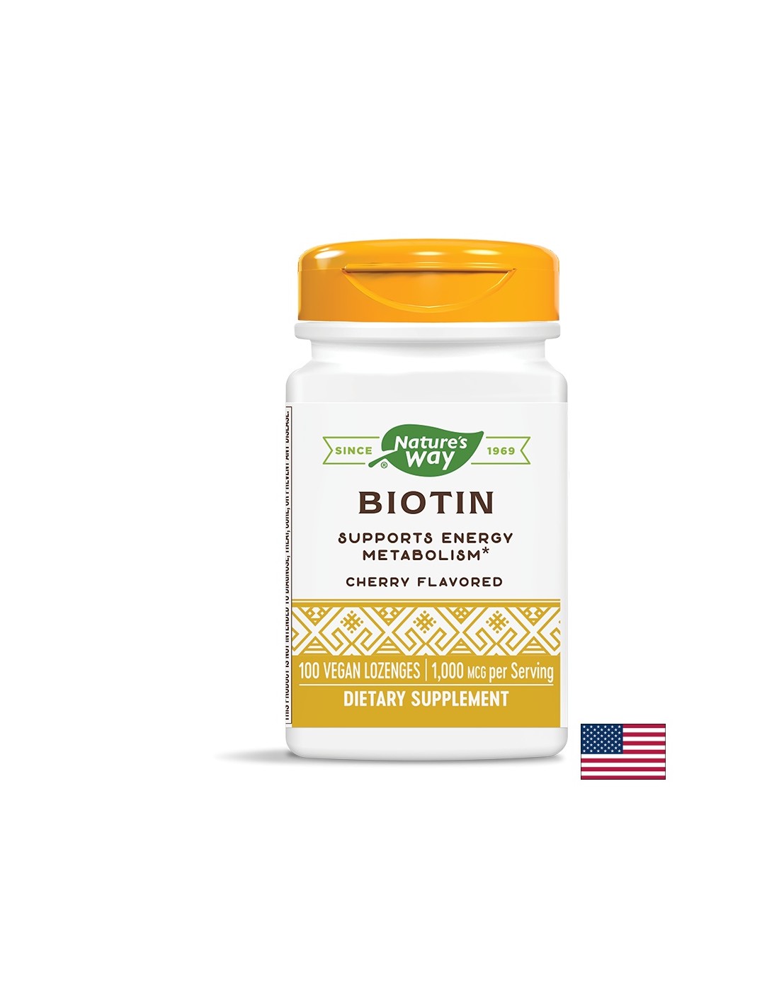 Biotín 1000 mcg - 100 žuvacích tabliet