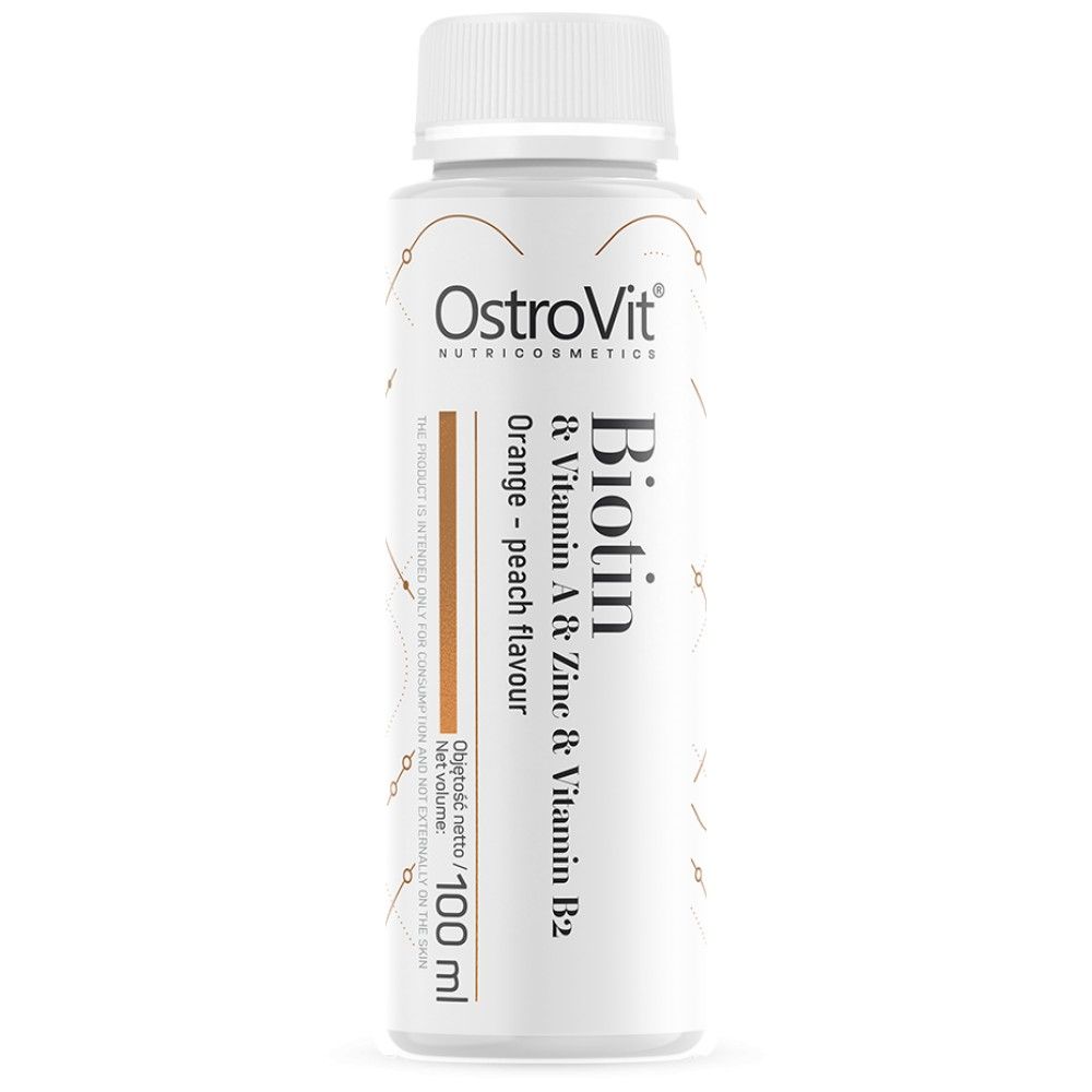 Biotín a vitamín A a zinok a vitamín B2 Shot - 100 ml