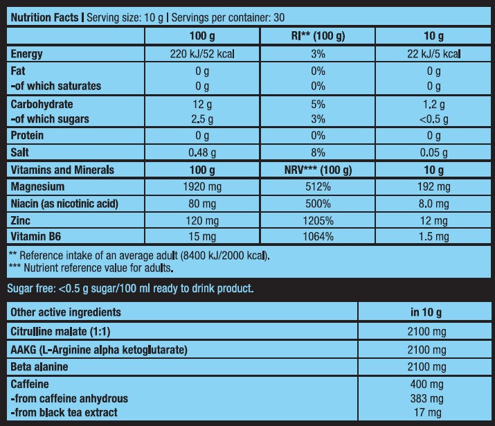 CAF Black Blood+ Extreme 300G