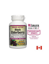 Black Elderberry štandardizovaný extrakt 100 mg - 60 gélových kapsúl