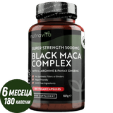 Komplex z koreňa čiernej Macy 5000 mg /180 kapsúl, 180 dní/ <tc>Nutravita</tc>