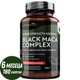 Komplex z koreňa čiernej Macy 5000 mg /180 kapsúl, 180 dní/ <tc>Nutravita</tc>