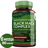 Komplex z koreňa čiernej Macy 5000 mg /180 kapsúl, 180 dní/ <tc>Nutravita</tc>