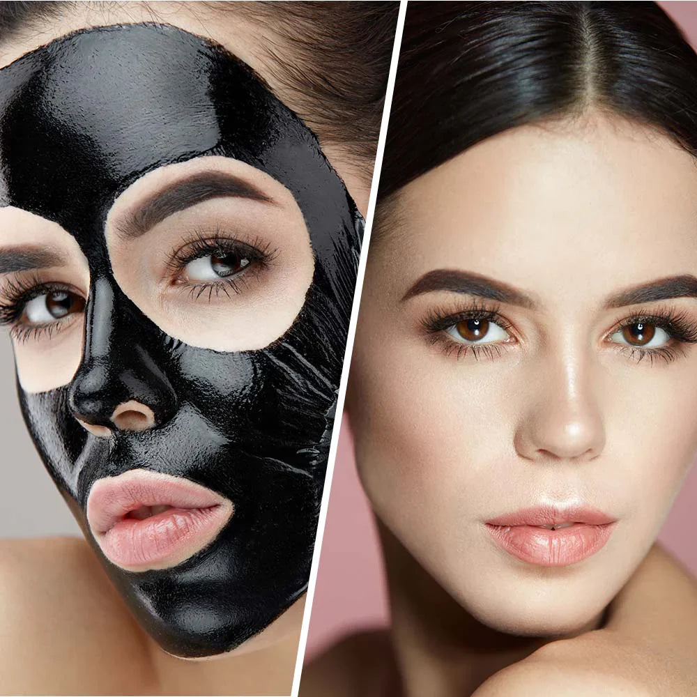 Hlbokú čistiacu čiernu masku s aktivovaným uhlím - 100 ml