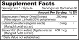BlackCurrant + Lutein 60 kapsuly