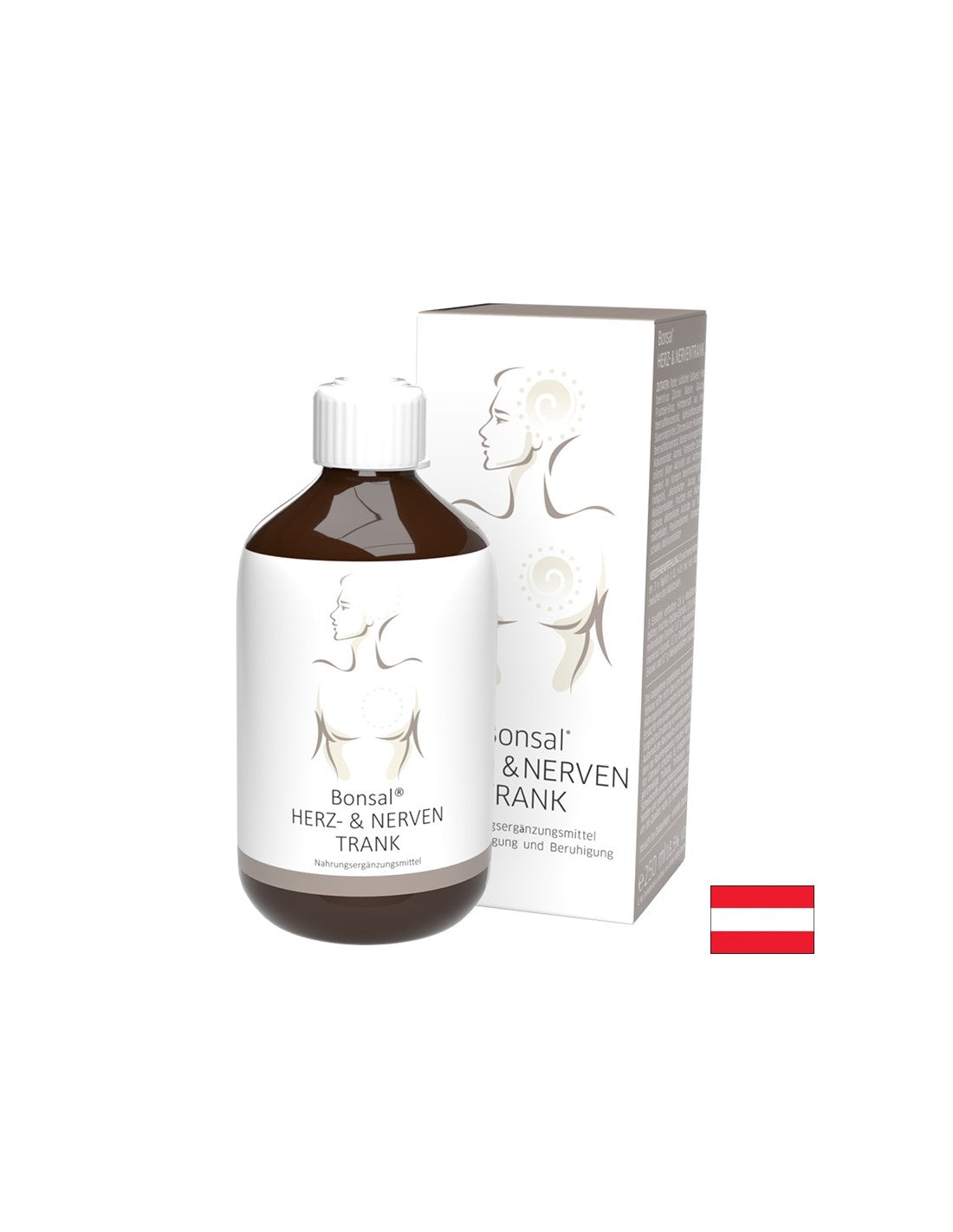 Bonsal Herbal Formula pre srdce a nervový systém, 250 ml