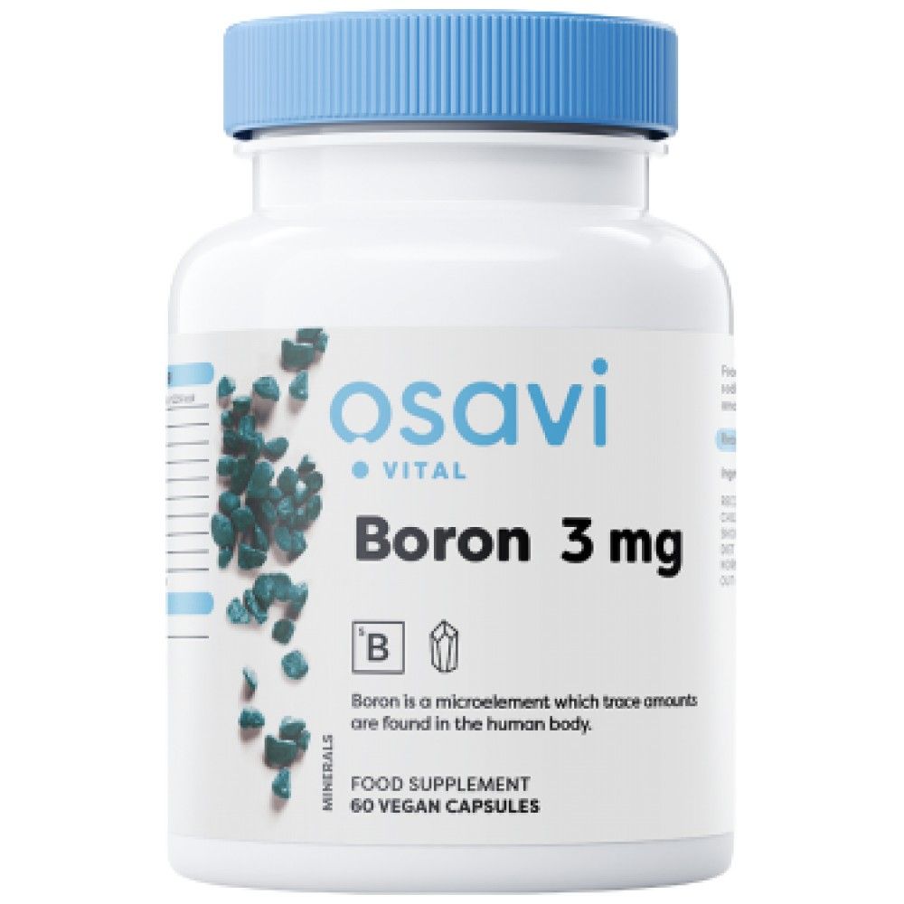 Bór 3 mg - 60 kapsúl